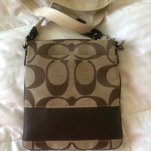 Faux Coach Sling Bag